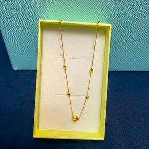 18K yellow gold ball bracelet